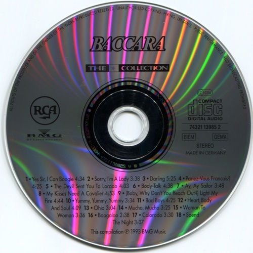 Baccara - The Collection (1993) [Lossless+Mp3]