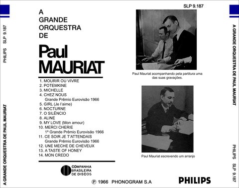 Paul Mauriat - A Grande Orquestra de Paul Mauriat (1966)Lossless