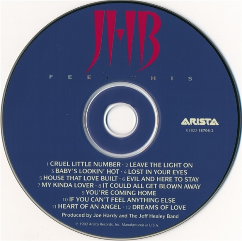 The Jeff Healey Band - Feel This (1992) (Lossless + mp3)