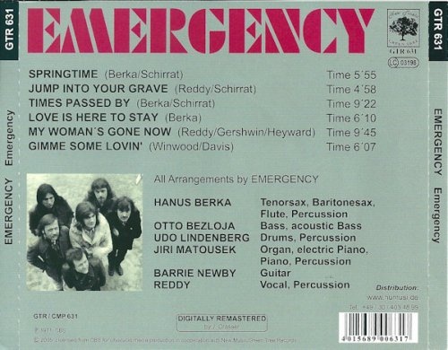 Emergency - Emergency (1971) [2005] Lossless