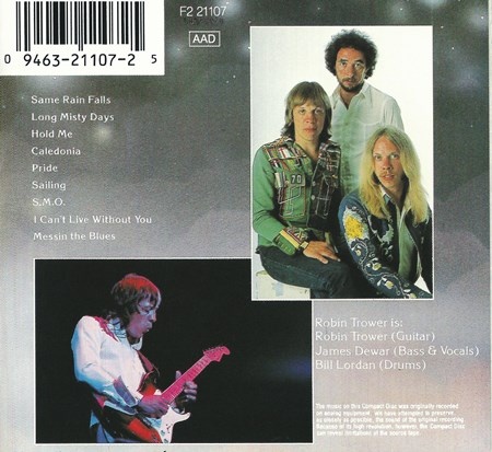 Robin Trower - Long Misty Days (1976) [Reissue 2004] Lossless 