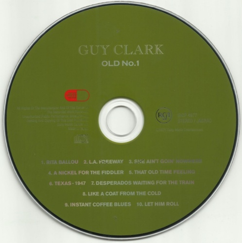 Guy Clark - Old No. 1 (1975) [Japan Remastered, 2016] Lossless