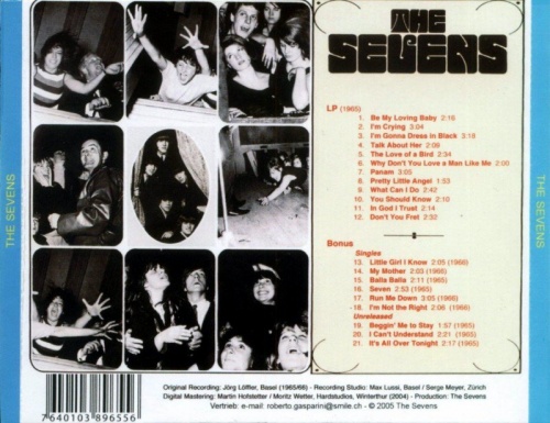 The Sevens - The Sevens (1965) (2005) Lossless