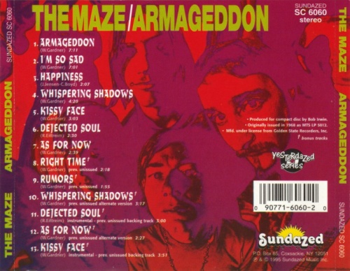 The Maze - Armageddon (1968) (1995) Lossless