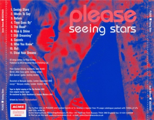 Please - Seeing Stars (1969)  (2001) Lossless