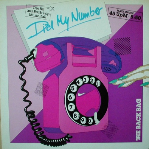 The Back Bag - Dial My Number (Vinyl,12'') 1985