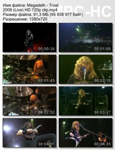 Megadeth - Trust 2008 (Live)