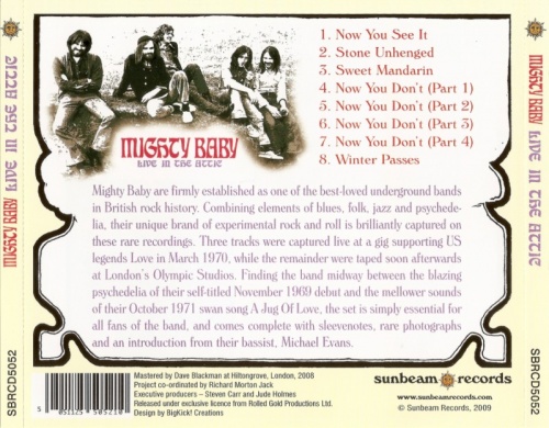 Mighty Baby - Live In The Attic (1970) (2008) Lossless