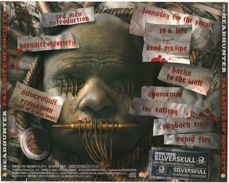 Headhunter - Parasite Of Society (Japanese Edition) 2008 Headhunter - Parasite Of Society (Japanese Edition) 2008