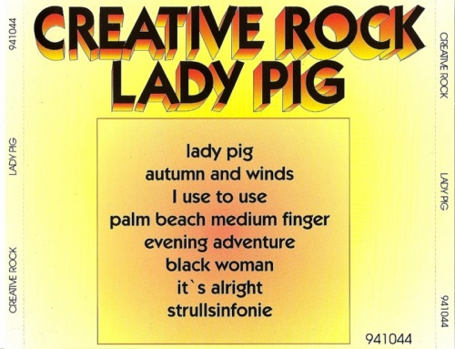 Creative Rock - Lady Pig (1974) (1995) Lossless