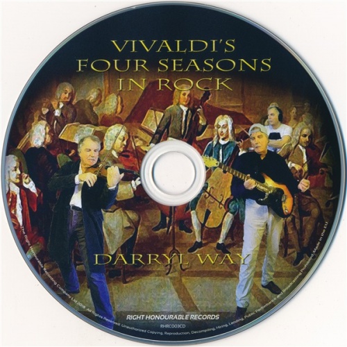 Darryl Way - Vivaldi's Four Seasons In Rock (2018) (Lossless + mp3)