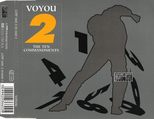Voyou - 2 - The Ten Commandments (CD, Maxi-Single) 1989