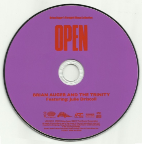 Brian Auger, Julie Driscoll And The Trinity - Open (1967)[Japan SHM edition](2013) Lossless