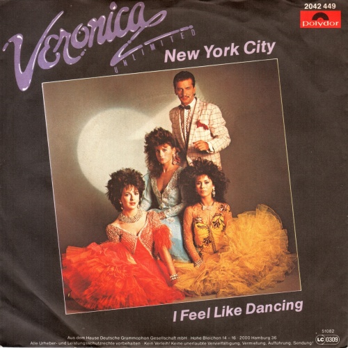 Veronica Unlimited - New York City (Vinyl, 7'') 1982