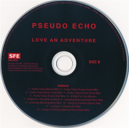 Pseudo Echo - Love An Adventure (2CD Expanded Edition) (2018)