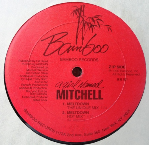 A Girl Named Mitchell - Meltdown (Vinyl, 12'') 1990