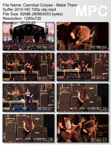 Cannibal Corpse - Make Them Suffer 2010
