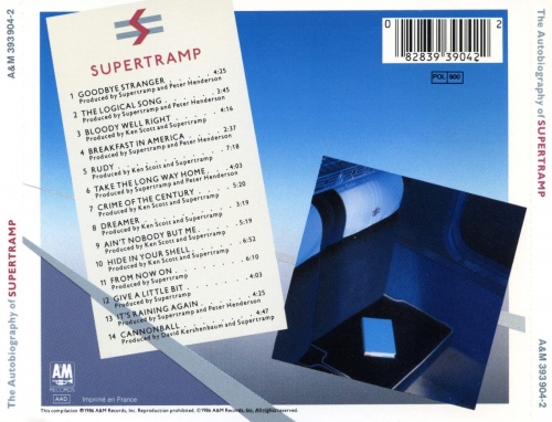 Supertramp - The Autobiography Of Supertramp (1986) (Lossless + MP3)