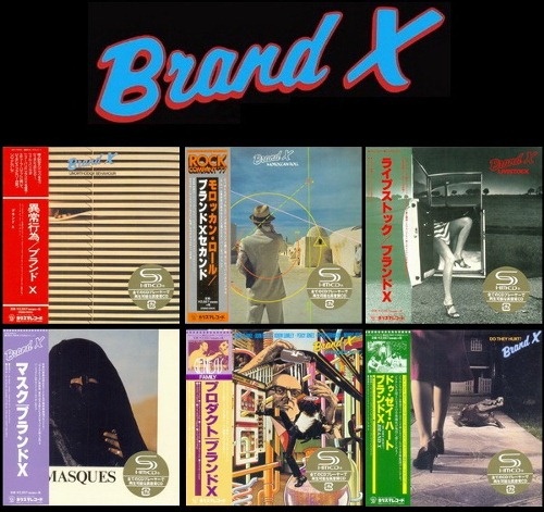 Brand X - 6 Albums Collection 1976-1980 (2014) [Mini LP SHM-CD] [Lossless+Mp3]