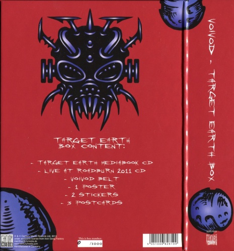 Voivod - Target Earth [2CD] (2013) (Lossless)