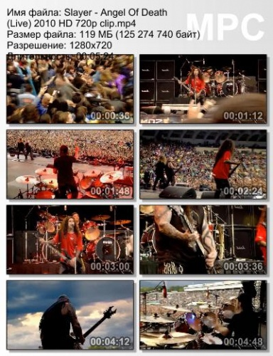 Slayer - Angel Of Death (Live) 2010