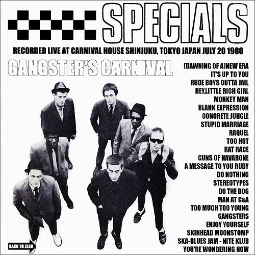 The Specials &#8206;- Gangster's Carnival 20.07.1980 (2004) Bootleg
