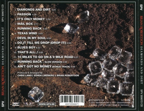 Brian Robertson - Diamonds And Dirt (2011)