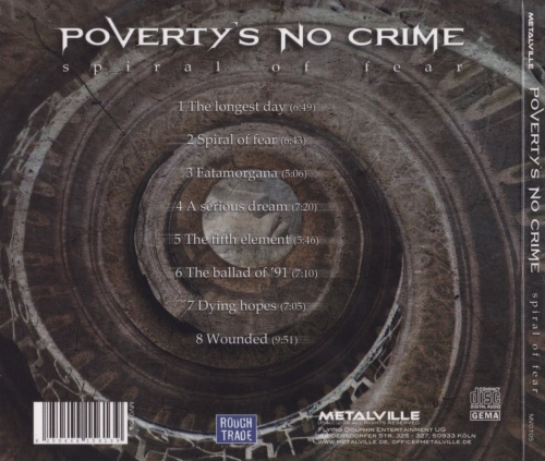 Poverty's No Crime - Spiral Of Fear (2016) (Lossless)