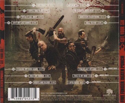 Five Finger Death Punch - Got Your Six [Deluxe Edition] (2015) (Lossless)