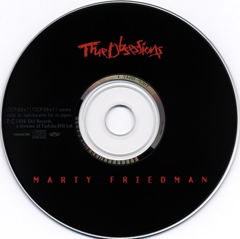 Marty Friedman - True Obsessions  (1996) [Japan Press + USA Press] Lossless