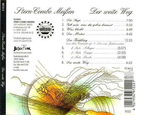 Stern-Combo Meissen - Der Weite Weg (1979) [Reissue 2001] Lossless