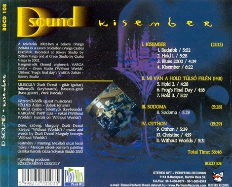 D Sound - Kisember (2002) Lossless