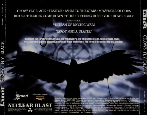 Tarot - Crows Fly Black (2007)