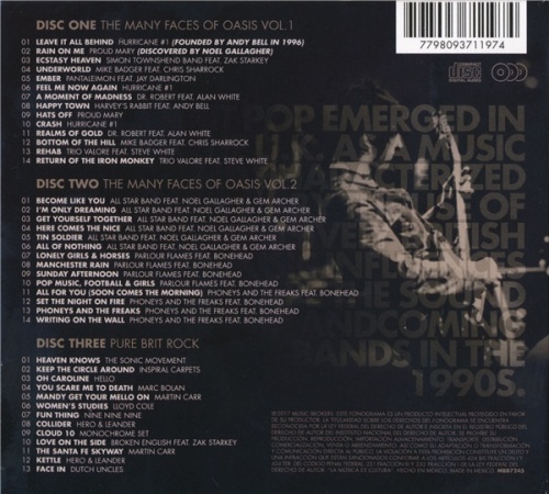 VA - The Many Faces Of Oasis - A Journey Through The Inner World Of Oasis (2017) (Lossless + mp3)