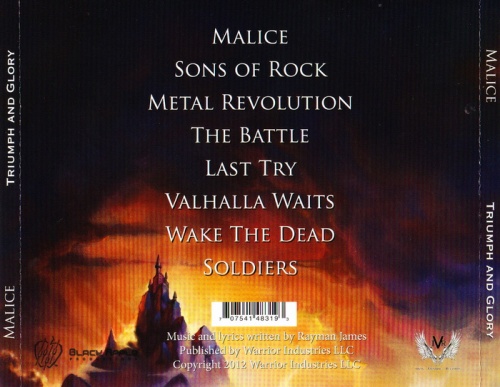 Malice - Triumph And Glory (2012)