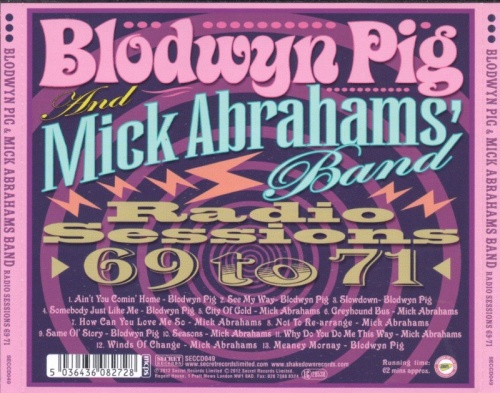 Blodwyn Pig And Mick Abrahams Band - Radio Sessions (1969-71) (2012) Lossless