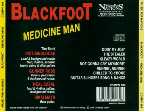 Blackfoot - Medicine Man (1991)