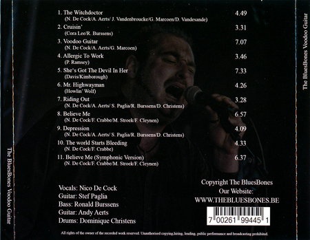 The Bluesbones &#8206; Voodoo Guitar 2012(Lossless)