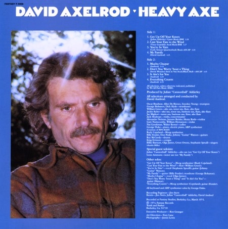 David Axelrod - Heavy Axe (1974) [Reissue 1998] Lossless