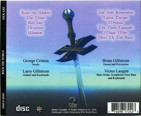 Kick Axe - Rock The World (1985) [Vinyl Rip 24/96 + CD Reissue 2005] Lossless