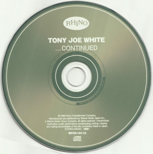 Tony Joe White - ...Continued 1969 [Japan Remastered 2013] Lossless