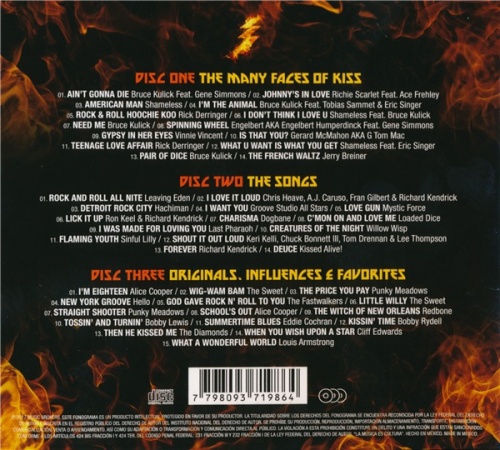 VA - The Many Faces Of KISS - A Journey Through The Inner World Of KISS (3CD 2017)  (Lossless + mp3)