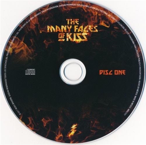 VA - The Many Faces Of KISS - A Journey Through The Inner World Of KISS (3CD 2017)  (Lossless + mp3)