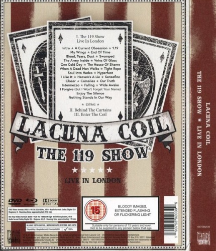 Lacuna Coil - The 119 Show: Live In London [2CD] (2018) (Lossless)