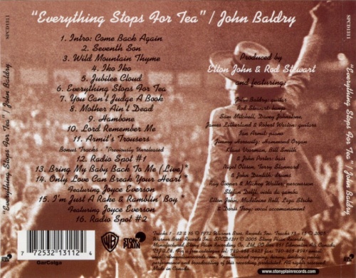 John Baldry - Everything Stops For Tea (1972) (Remastered, Expanded, 2005) Lossless