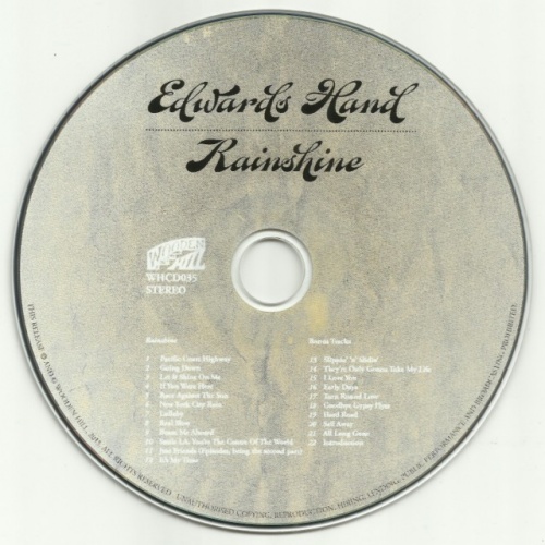 Edwards Hand - Rainshine (1971) [2015] Lossless