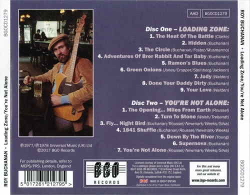 Roy Buchanan - Loading Zone / You're Not Alone (1977-78) (Remastered, 2017) lossless