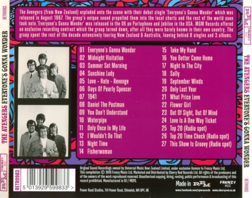 The Avengers - Everyone's Gonna Wonder (1967-69) [2016] Lossless