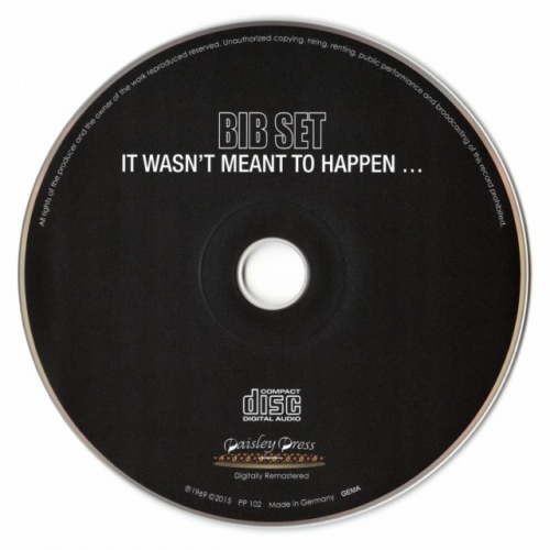 BIB SET -  It Wasn't Meant To Happen... (1969) (Remastered, 2015) Lossless