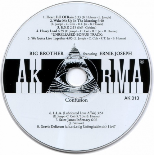 Big Brother Feat. Ernie Joseph - Confusion (1970) (2004) Lossless